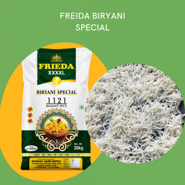 Raghunandan Biryani Special Basmati Rice – Premium Quality for Perfect Biryani 30KG - Image 2